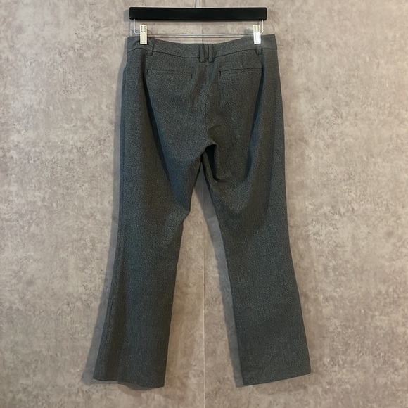 Express Columnist Grey Houndstooth Plaid Dress Pant Trousers 6 Short - Picture 6 of 6